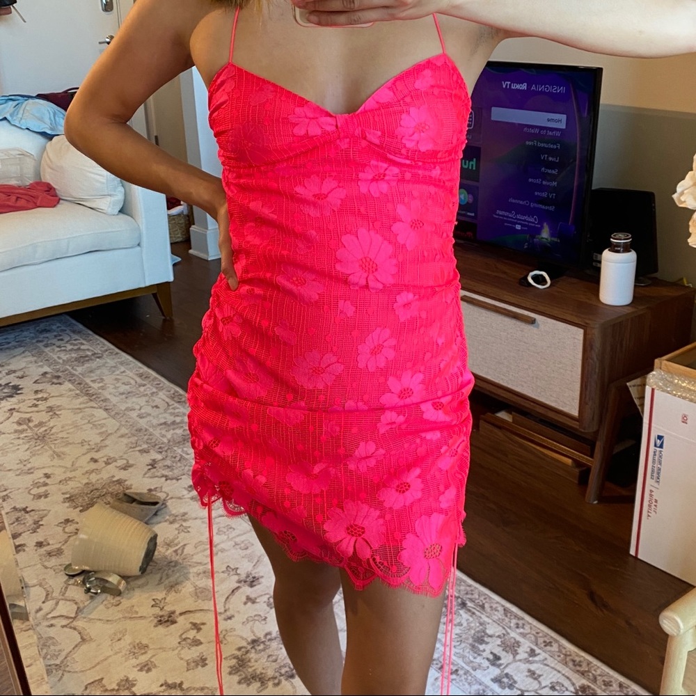 For Love & Lemons 🍋 Hot Pink Dress